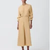 Studio Nicholson Welles Dress In Sand