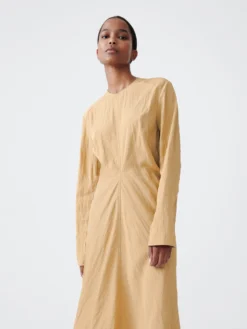 Studio Nicholson Welles Dress In Sand -Studio Nicholson WELLESDRESSSAND4 scaled