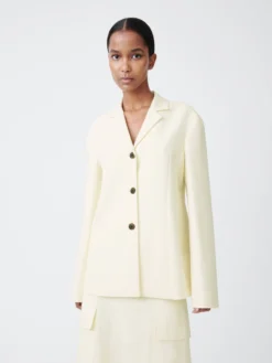 Studio Nicholson Weston Jacket In Parchment