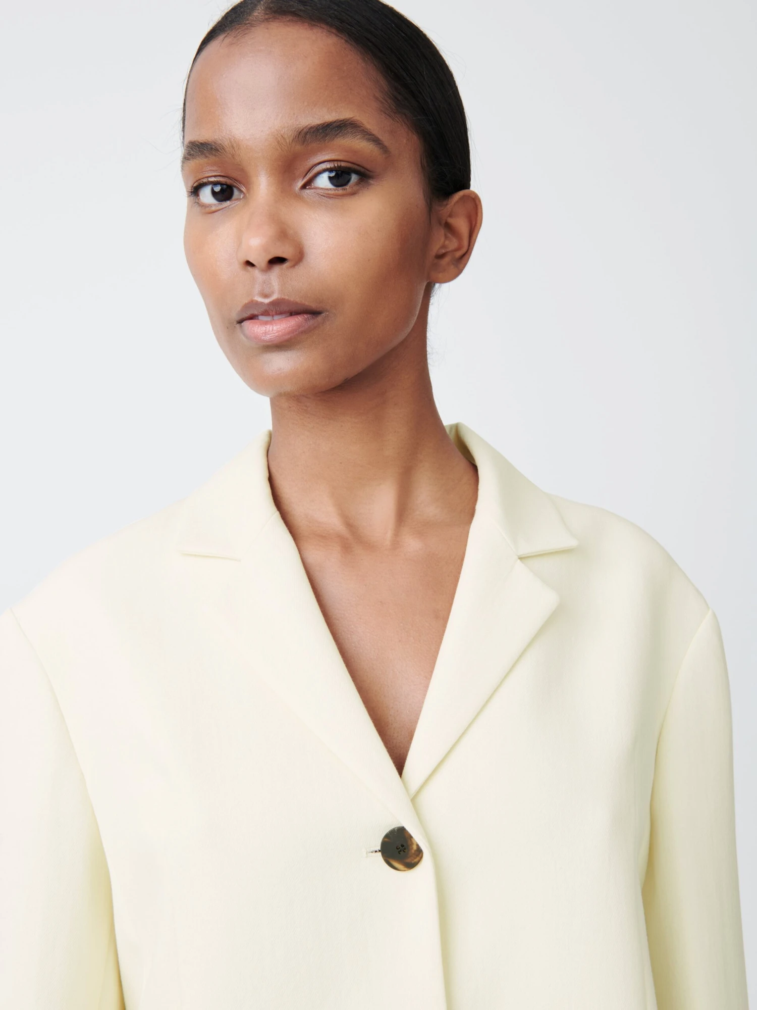 Studio Nicholson Weston Jacket In Parchment 5 Studio Nicholson Weston Jacket In Parchment - Image 5