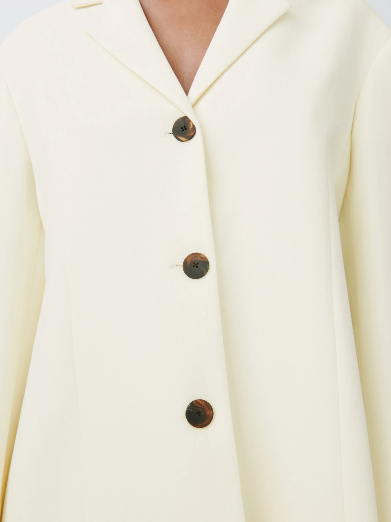 Studio Nicholson Weston Jacket In Parchment 6 Studio Nicholson Weston Jacket In Parchment - Image 6