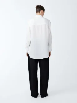 Studio Nicholson Wilton Shirt In Parchment 11 Studio Nicholson Wilton Shirt In Parchment -Studio Nicholson WILTONSNW 1463LINENLIKETWILLSHIRTSinPARCHMENT6 scaled