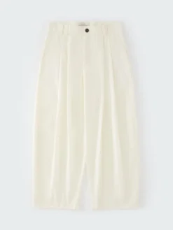 Studio Nicholson Yale Pant In Parchment 12 Studio Nicholson Yale Pant In Parchment -Studio Nicholson YALESNM 788POWDERCOTTONPARCHMENT 0481 FS scaled