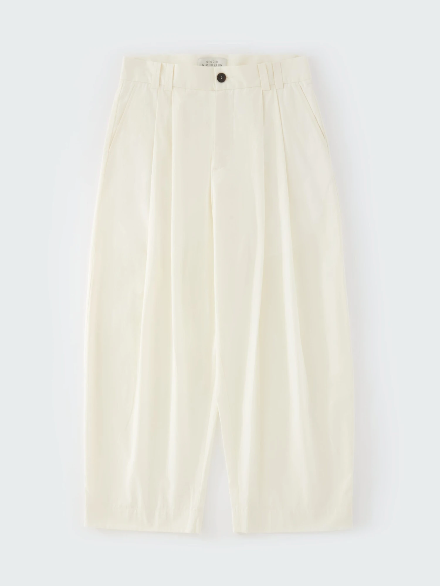 Studio Nicholson Yale Pant In Parchment 6 Studio Nicholson Yale Pant In Parchment - Image 6