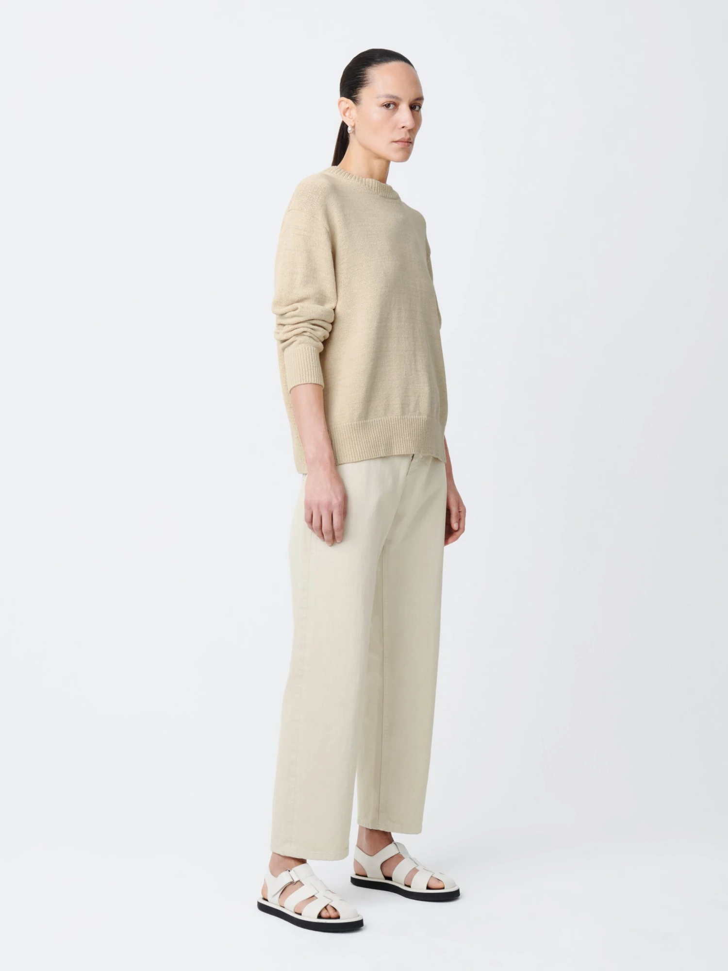 Studio Nicholson Yuri Knit In Bamboo 2 Studio Nicholson Yuri Knit In Bamboo - Image 2