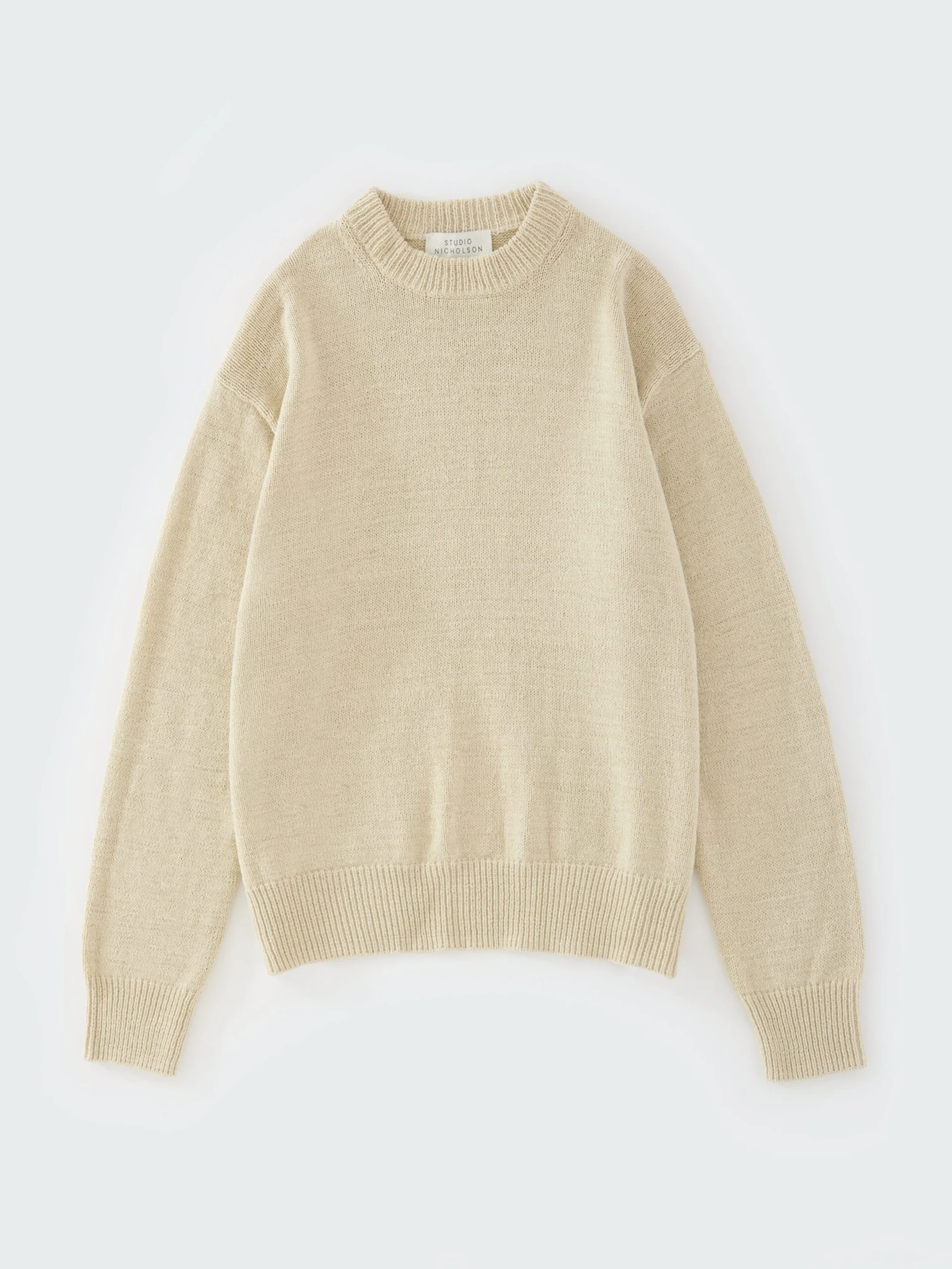 Studio Nicholson Yuri Knit In Bamboo 5 Studio Nicholson Yuri Knit In Bamboo - Image 5