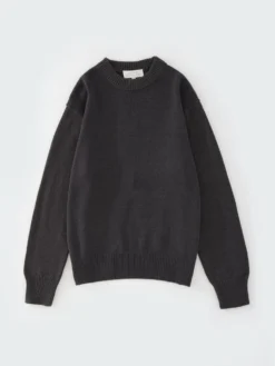 Studio Nicholson Yuri Knit In Black -Studio Nicholson YURISNW 1356RIBBONKNITBLACK 0374 FS scaled