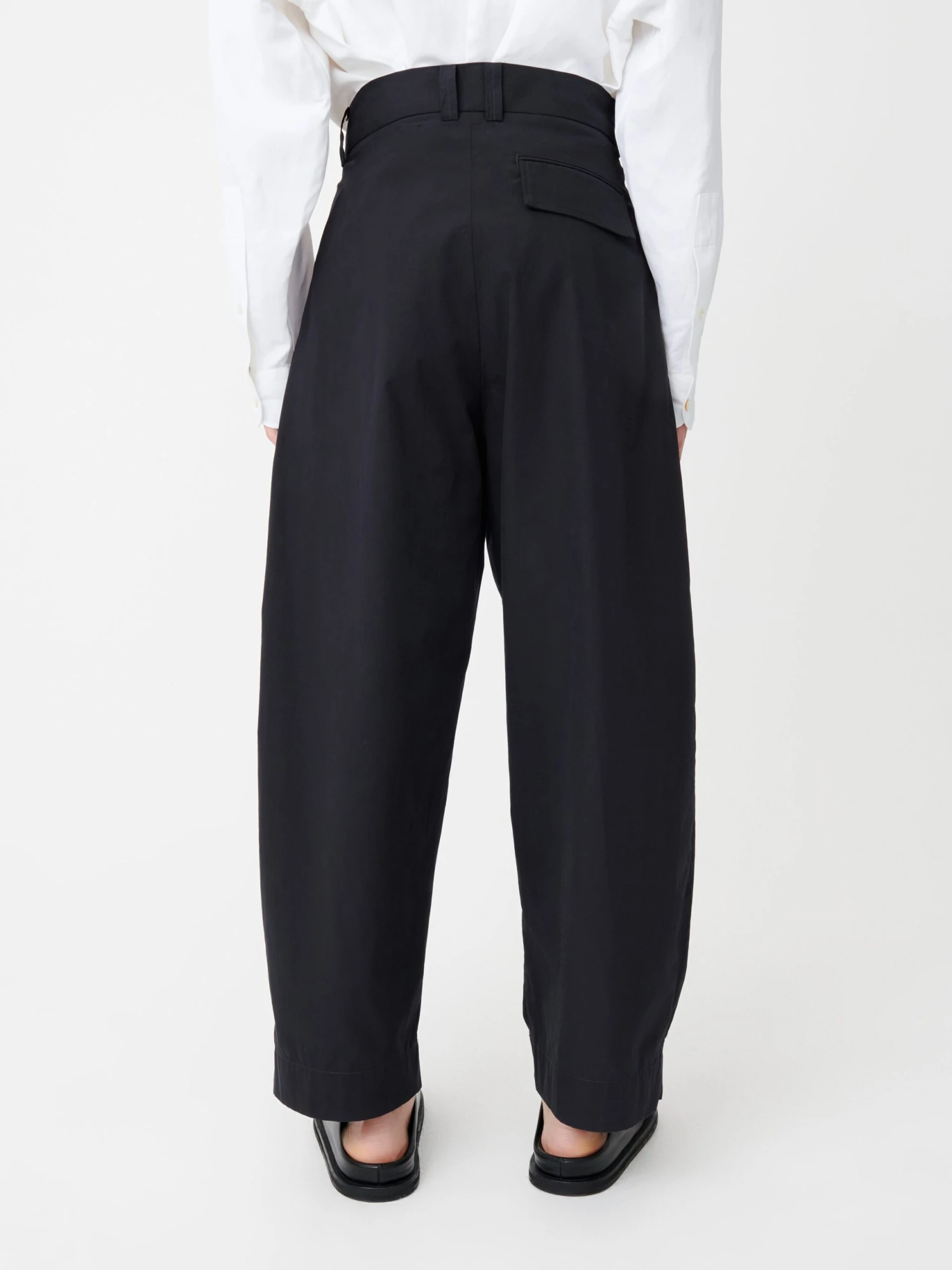 Studio Nicholson Yale Pant In Darkest Navy 5 Studio Nicholson Yale Pant In Darkest Navy - Image 5