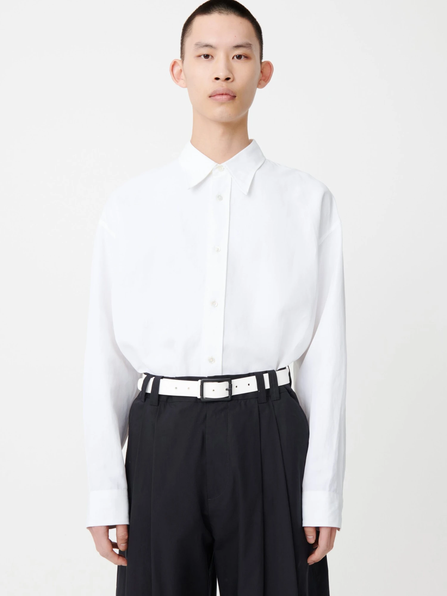 Studio Nicholson Yale Pant In Darkest Navy 3 Studio Nicholson Yale Pant In Darkest Navy - Image 3