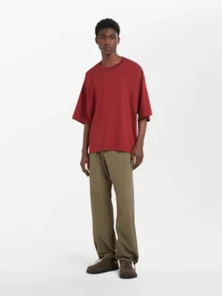 Studio Nicholson Zephyr Pant In Olive