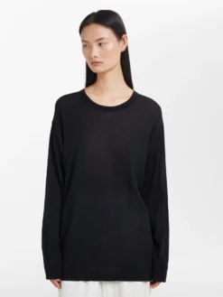 Studio Nicholson Zuka Knit In Black -Studio Nicholson ZUKAKNITBLACK3 scaled