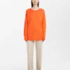 Studio Nicholson Zuka Knit In Mandarin