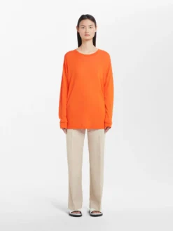 Studio Nicholson Zuka Knit In Mandarin