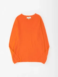 Studio Nicholson Zuka Knit In Mandarin -Studio Nicholson ZUKASNW 1172KNITMANDARIN FS scaled