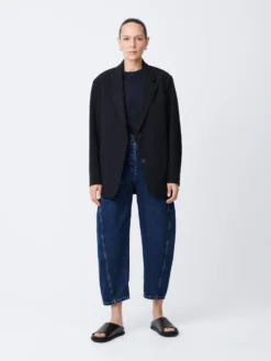 Studio Nicholson Conde Dry Cotton Jacket In Black